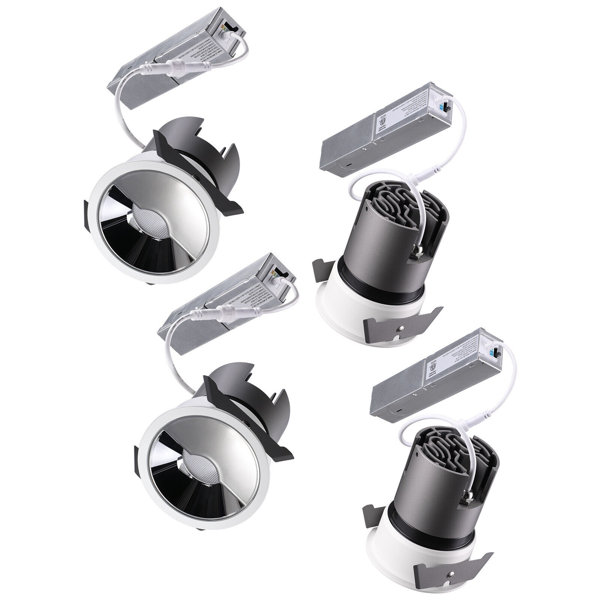 TORCHSTAR 3" 5CCT LED Recessed Lights with JBox, Ultra Narrow Frame